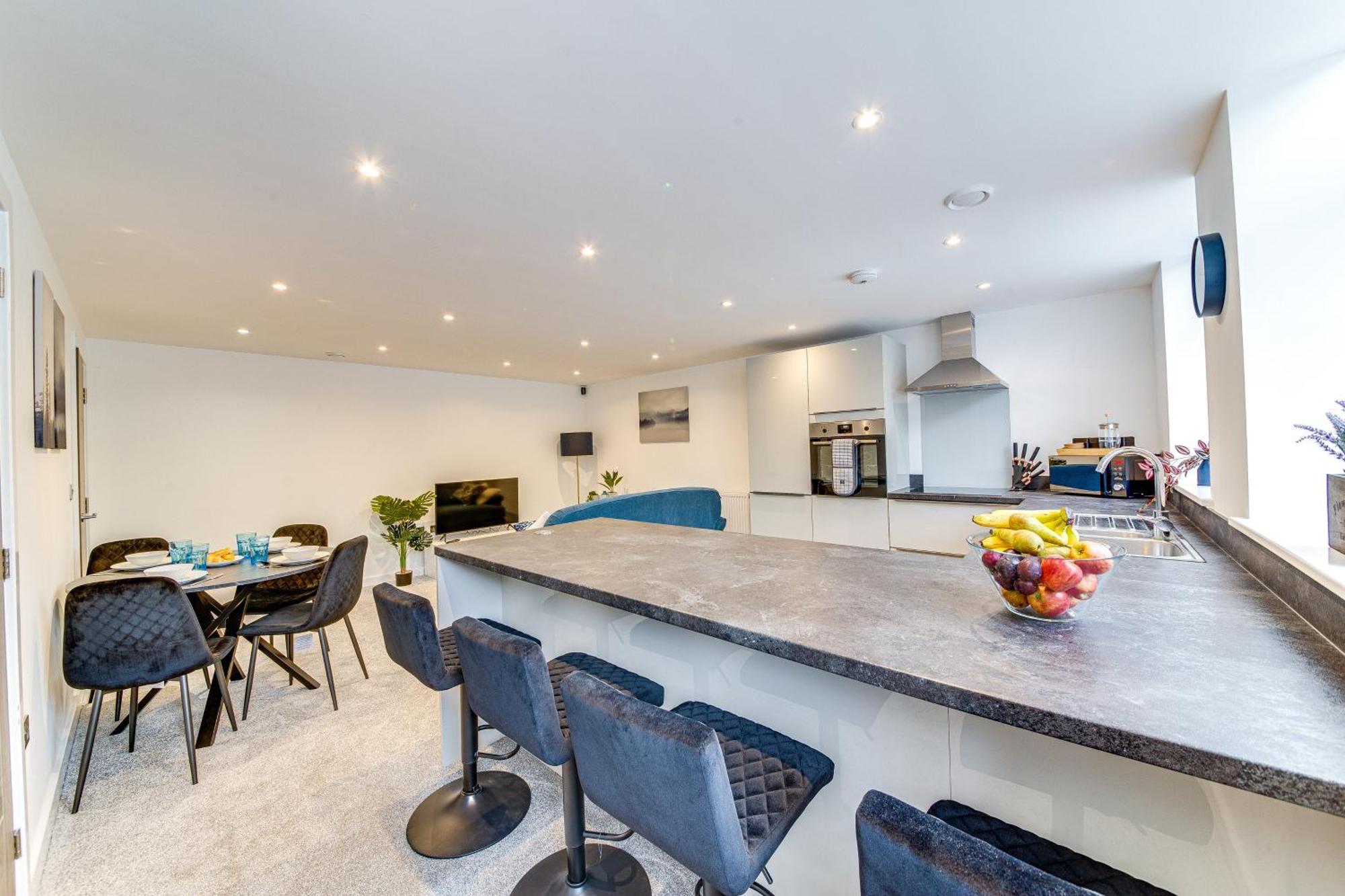 Stylish & Contemporary 2-Bed Townhouse - Parking - Wi-Fi - Netflix Διαμέρισμα Worksop Εξωτερικό φωτογραφία